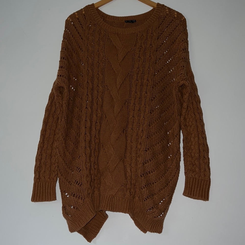 Small Express Oversize Knit Sweater.